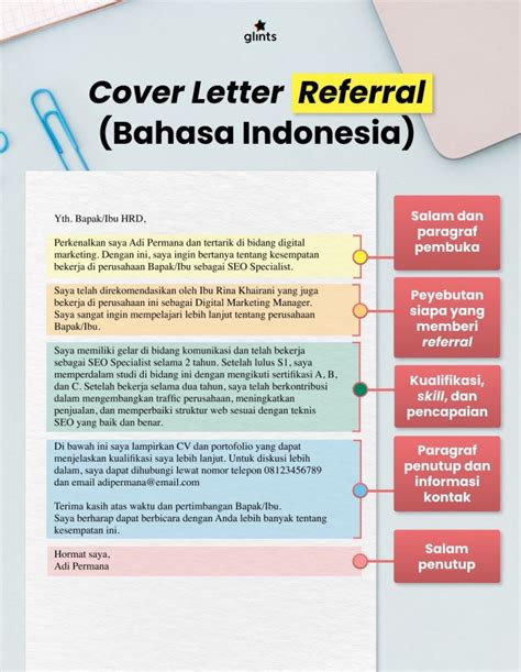 5 Jenis Cover Letter dalam Dunia Kerja serta Contohnya - Glints Blog