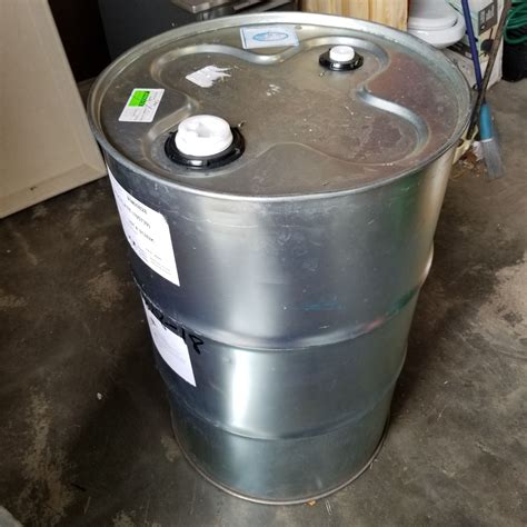 45 Gallon Galvanized Drum