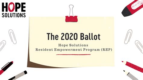 2020 Ballot Creating A Healthy And Housed Ca Hope Solutions