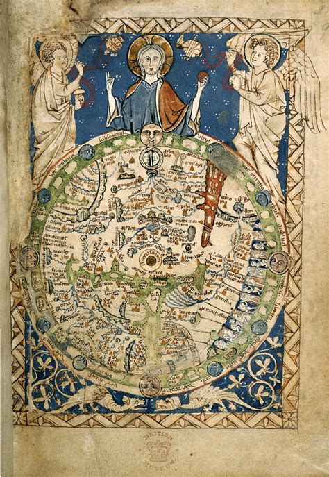 Can You Spot The Monsters In This Medieval Map Of The World Atlas