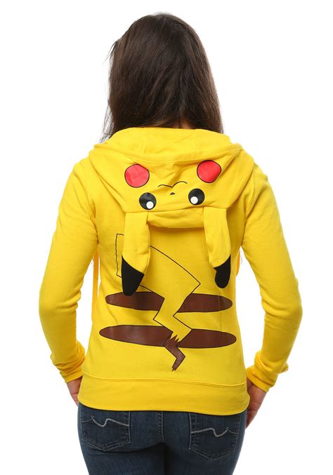 I Am Pikachu Womens Pokemon Costume Hoodie