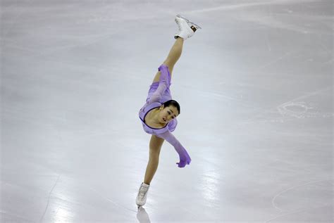 Mao Asada Of Japan Performs During The Ladies Free Program At The Isu