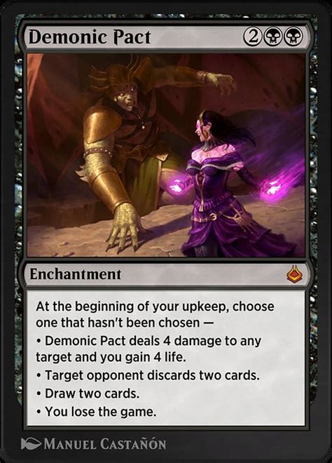 Amonkhet Remastered Previews Thoughtseize Demonic Pact And Black