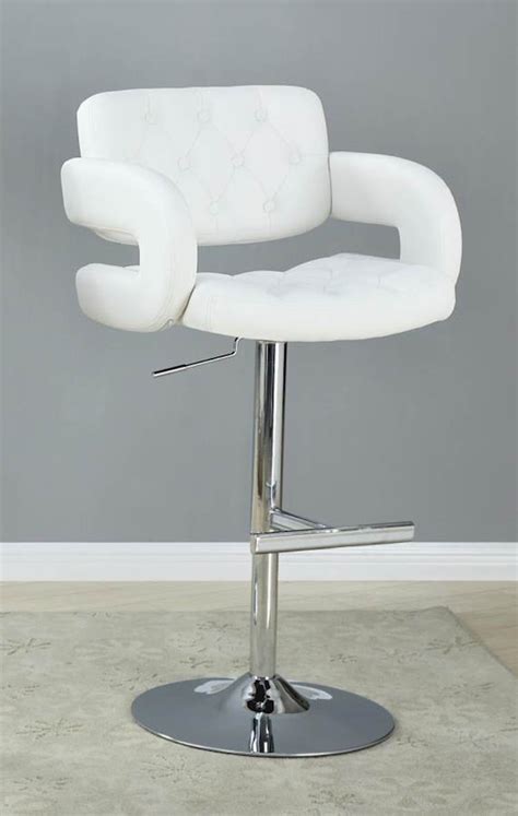 The glasses shouldn't have any strength or magnification. White Adjustable Bar Stool - SpeedyFurniture.com