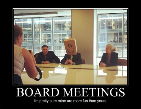 Board Meetings Meme Guy
