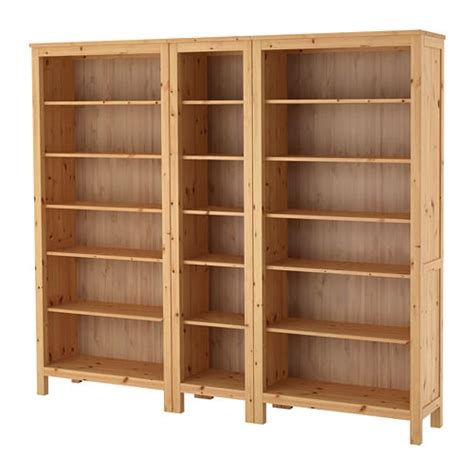 Hemnes Bookcase White Stainlight Brown 80413501 Ikea