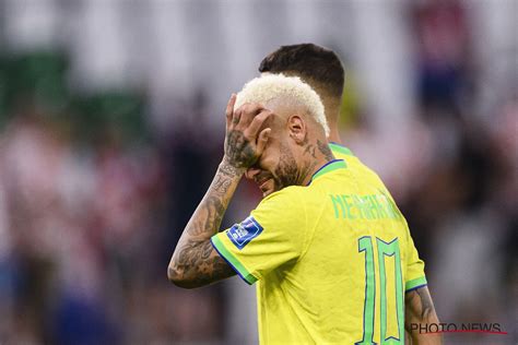 neymar s exprime pour la première fois je suis psychologiquement détruit tout le foot