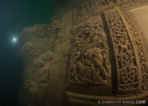 Dive The Ancient Ruins Of Lion City In Qiandao Lakeunderwater