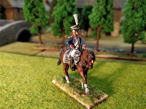 Painting Wargames Figures 28mm Avanpost Napoleonic French Officer