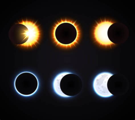 Skywatcher and photographer david paleino snapped this view of the total lunar eclipse of june 15, 2011 from italy using a fujifilm finepix s2000hd camera. Sun And Moon Eclipse Icons Set - Download Free Vectors ...