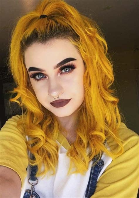 34 Fantastic Cosmic Sunshine Yellow Hair Color Ideas For 2018