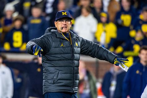 Jim Harbaugh Reportedly Taking Top Michigan Assistant With Him To Los Angeles The Spun
