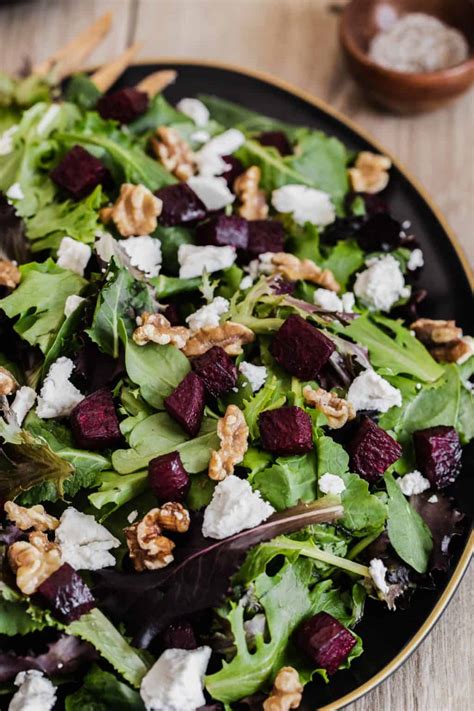 Easy Beet And Goat Cheese Salad For A Dinner Party Celebrations At Home