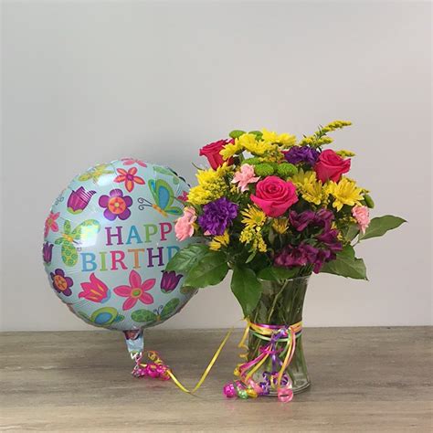 Its Your Day Bouquet With Mylar Georges Flowers