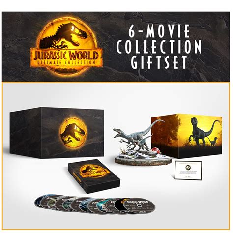 Buy Jurassic World Ultimate Collection Jurassic Parkjurassic World 6 Film Box Set Limited