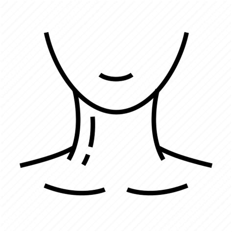 Neck Clipart Black And White
