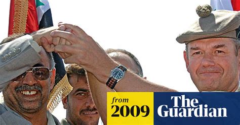 We Will Leave Iraq A Better Place British General Iraq The Guardian