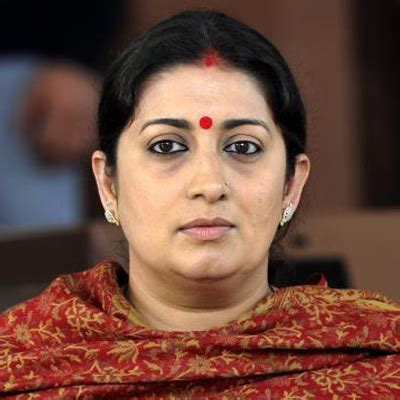Smriti irani, india's minister for women & child development and textiles, reacts during the bloomberg equality summit in mumbai, india, on tuesday,. HRD Minister Smriti Irani has her fortune told - 'You will ...
