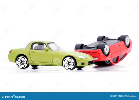 Collision Of Two Car Models Stock Photo Image Of Crash Drive 35519828