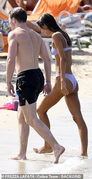 Shirtless Rocco Ritchie Packs On The Pda With Mystery Brunette During Beach Day In Sardinia