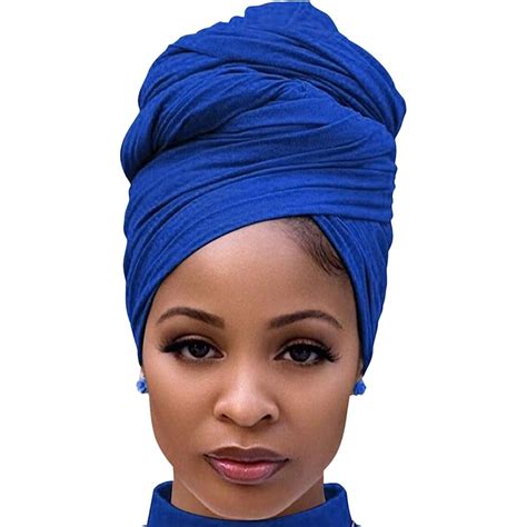 2mo Finance Harewom African Head Wraps For Black Women Solid Turban