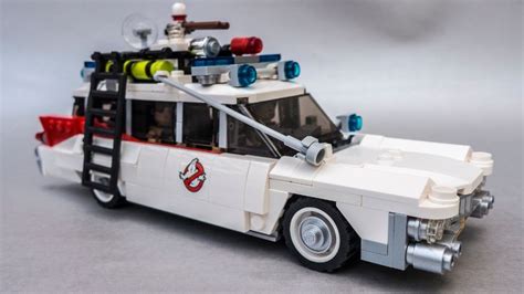 Ecto 1 Right View Proton Pack Roof Rack Toy Car