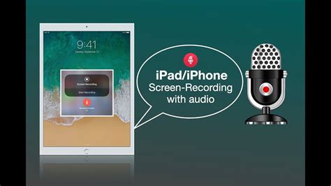 How To Record Ipad Screen With Audio Ipad Pro Iphone Ios 1351
