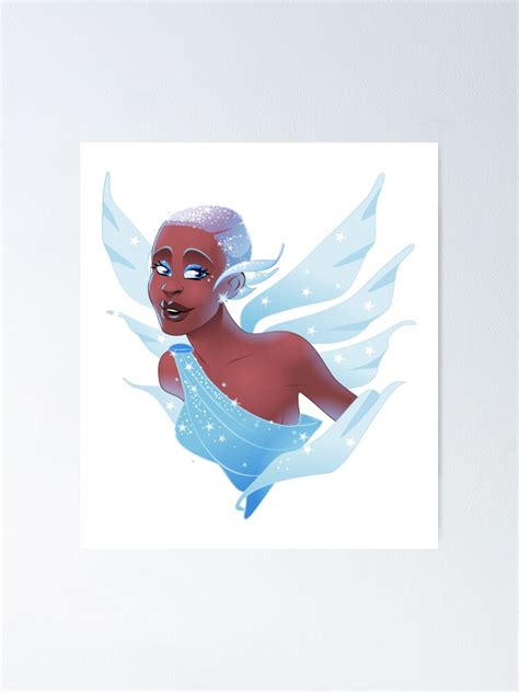 Cynthia Erivo As The Blue Fairy Poster For Sale By Onecoilogy Redbubble