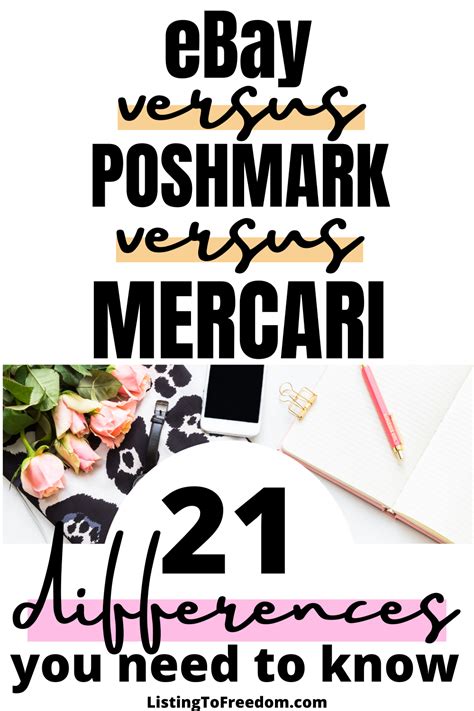 Ebay Vs Poshmark Vs Mercari The Ultimate Comparison For Sellers