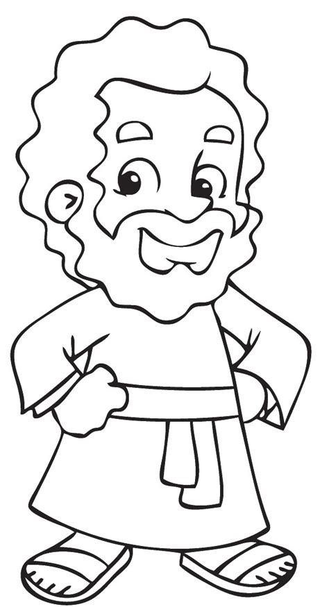 St Peter The Apostle Coloring Page Coloring Pages