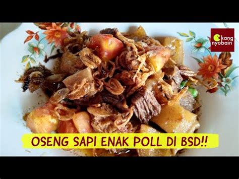 Ada yang menyebutnya somat, soto haji mamat di bsd. SOTO BETAWI DJIMAT | OSENG SAPINYA JOSS BANGET!! BUKAN ...