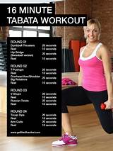 Tabata Fitness Workout Photos