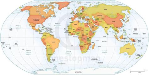 Kola Peninsula World Map Europe Physical Map