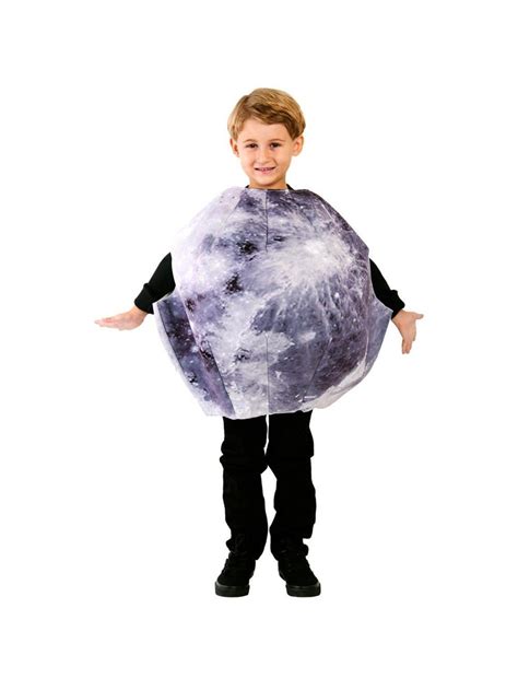 Child Moon 3d Costume Moon Costume Kids Costumes Diy