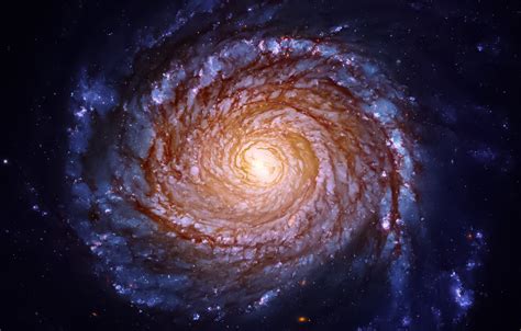 Spiral Galaxy / Spiral Galaxy M83 : These arms appear as waves.