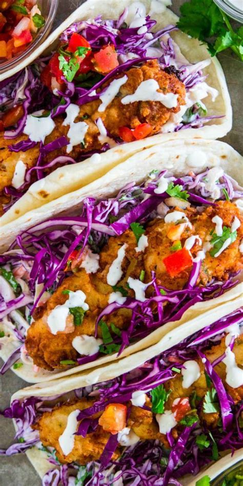 Baja Fish Tacos Fish Tacos With Cabbage Slaw For Tacos Slaw For