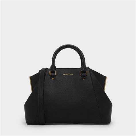 Collection by chibueze miracle • last updated 5 weeks ago. CHARLES & KEITH - Bags. Black large structured handbag ...