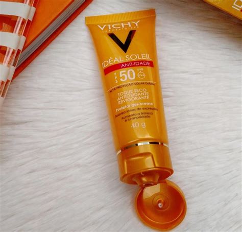 Vichy Ideal Soleil Anti Idade Fps50 Protetor Solar Facial 40g