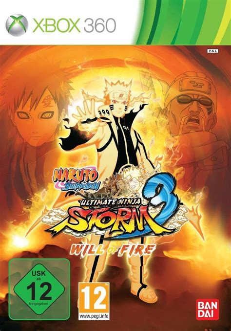 Naruto Shippuden Ultimate Ninja Storm 3 Will Of Fire Edition Xbox