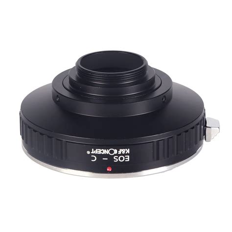 kandf concept m12231 canon eos ef lenses to c lens mount adapter kandf concept