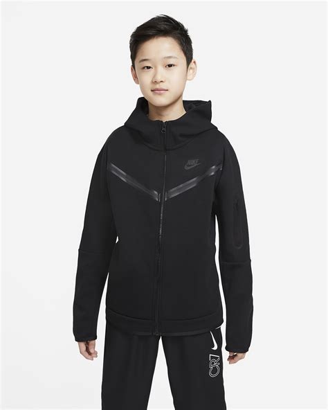 Nike Sportswear Tech Fleece Older Kids Boys Full Zip Hoodie Nike Vn