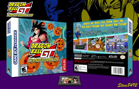 Dragon ball gt transformation is a beat'em up combined with some rpg elements. Dragonball GT: Transformation Game Boy Advance Box Art Cover by Steve8492
