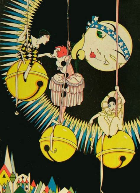 Pin By Mlee On Whimsical Whimsy Art Deco Illustration Vintage