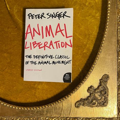 Animal Liberation Peter Singer 2009 Etsy