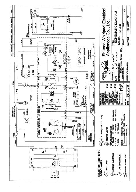 Whirlpool Electric Range Wiring Diagram