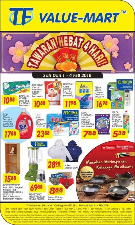 You can set your own prices for items with a site's. TF Value-Mart 4 Days Special Promotion (1 February 2018 ...