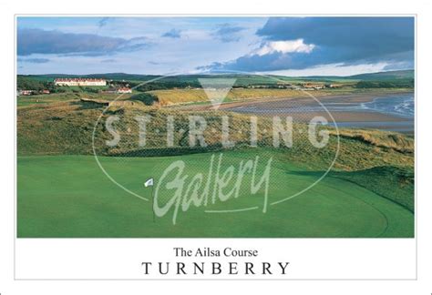 Ailsa Course The Turnberry Postcard H SG Stirling Gallery