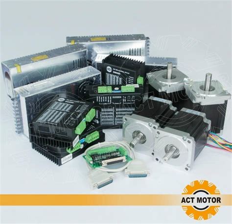 4 Axis Nema 34 Stepper Motor Cnc Kit Act China Motors