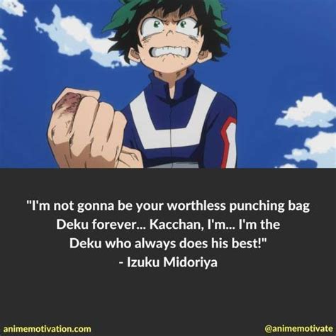 The 65 Most Powerful Quotes From My Hero Academia Hero Quotes Anime