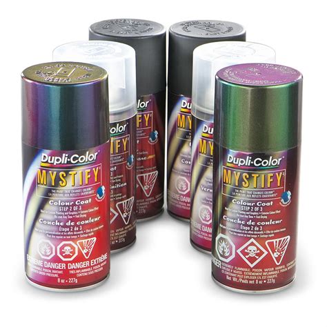 Duplicolor Mystify Color Changing Paint Kit Silver Green